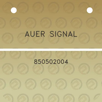 auer-signal-850502004