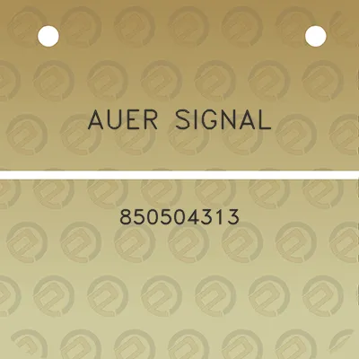 auer-signal-850504313