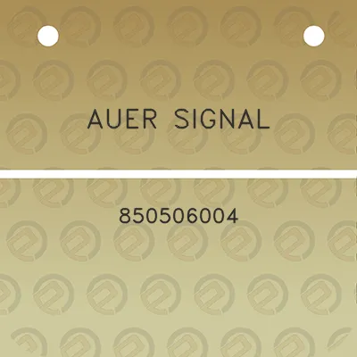 auer-signal-850506004