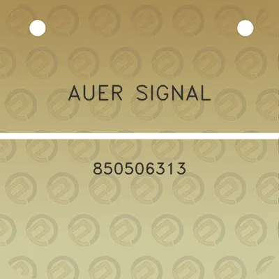 auer-signal-850506313