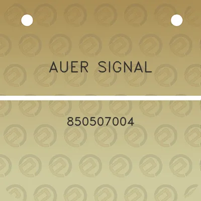 auer-signal-850507004