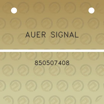 auer-signal-850507408