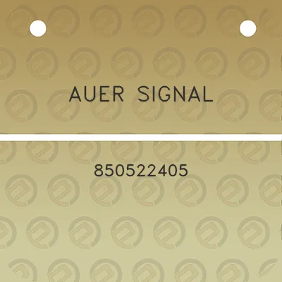 auer-signal-850522405