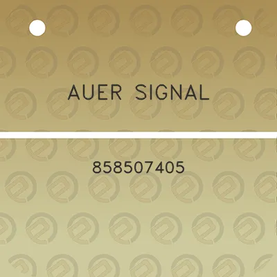 auer-signal-858507405