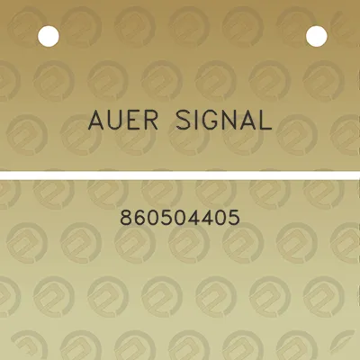 auer-signal-860504405