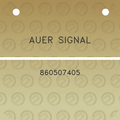 auer-signal-860507405