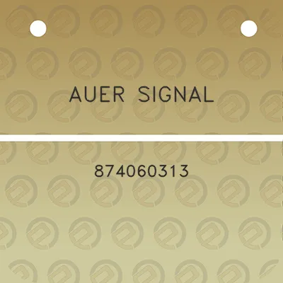 auer-signal-874060313