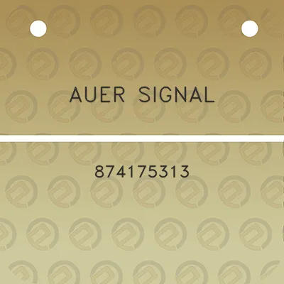 auer-signal-874175313