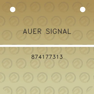 auer-signal-874177313