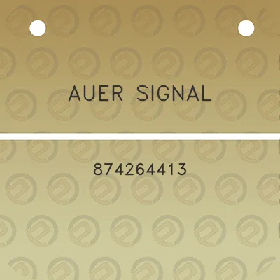 auer-signal-874264413