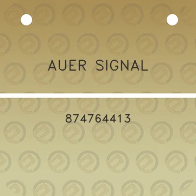 auer-signal-874764413