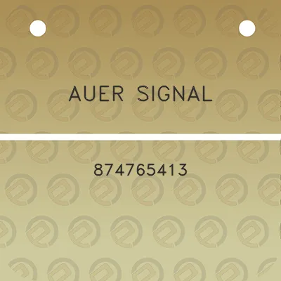 auer-signal-874765413