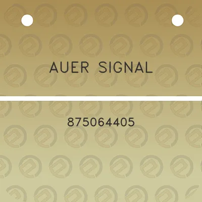 auer-signal-875064405