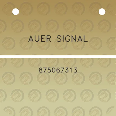 auer-signal-875067313