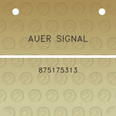 auer-signal-875175313