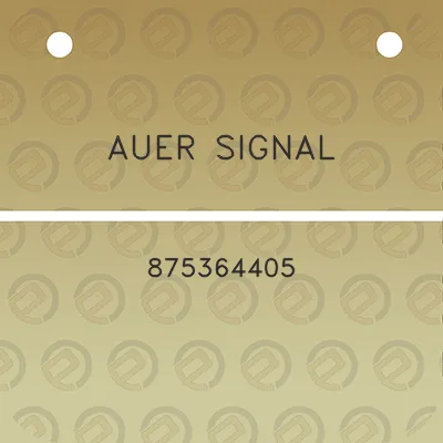 auer-signal-875364405