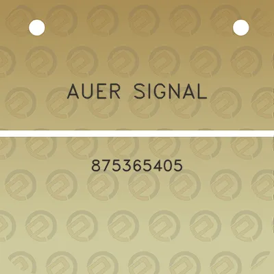 auer-signal-875365405