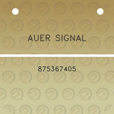 auer-signal-875367405