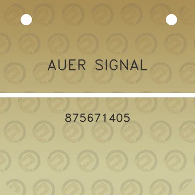 auer-signal-875671405