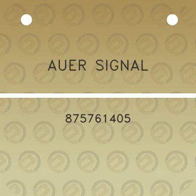 auer-signal-875761405