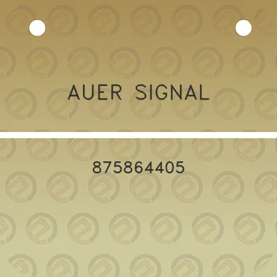 auer-signal-875864405