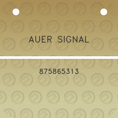 auer-signal-875865313