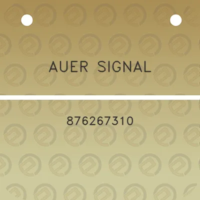 auer-signal-876267310