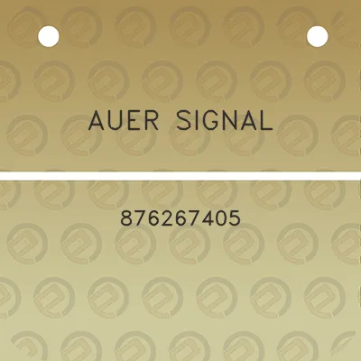 auer-signal-876267405