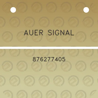 auer-signal-876277405