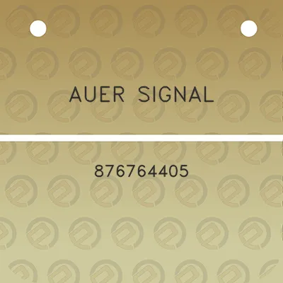 auer-signal-876764405