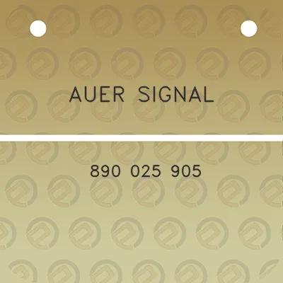 auer-signal-890-025-905