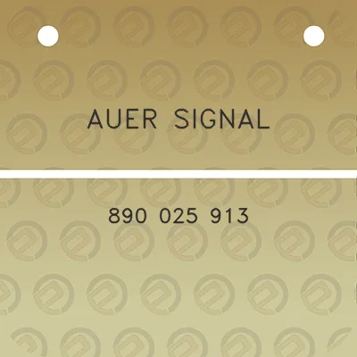 auer-signal-890-025-913