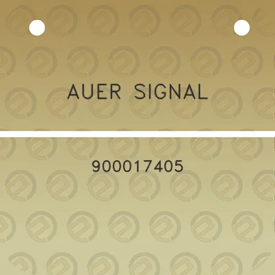 auer-signal-900017405