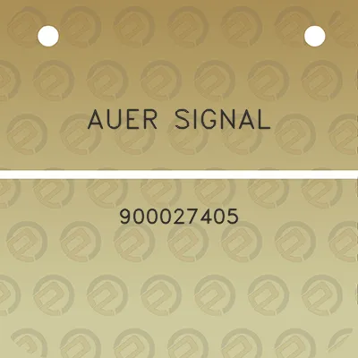 auer-signal-900027405