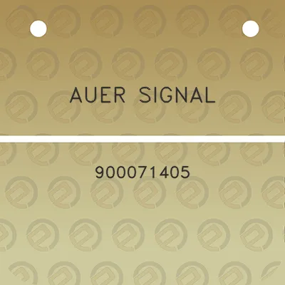 auer-signal-900071405