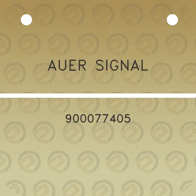 auer-signal-900077405