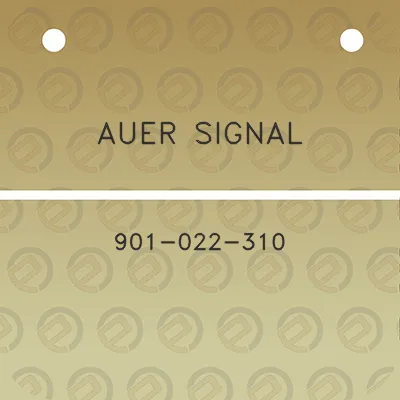 auer-signal-901-022-310