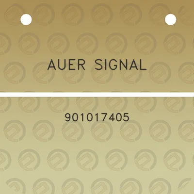 auer-signal-901017405