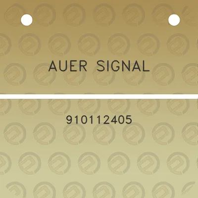 auer-signal-910112405