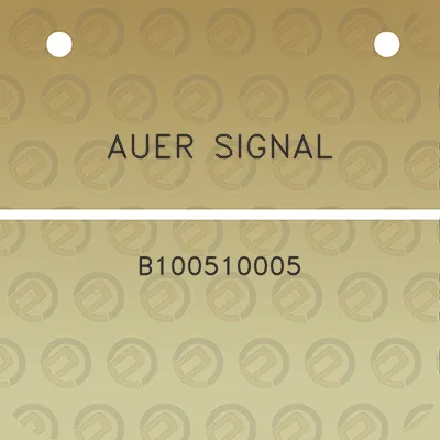 auer-signal-b100510005