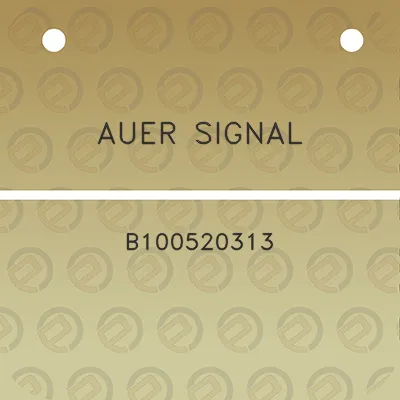 auer-signal-b100520313