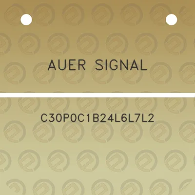 auer-signal-c30p0c1b24l6l7l2