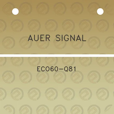 auer-signal-eco60-q81