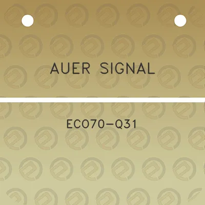 auer-signal-eco70-q31