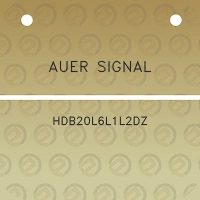 auer-signal-hdb20l6l1l2dz