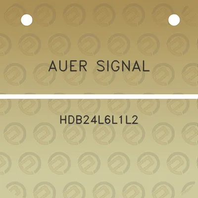 auer-signal-hdb24l6l1l2