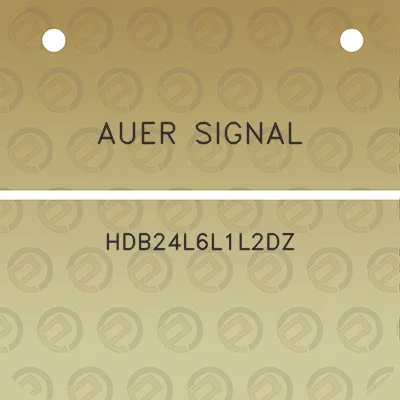 auer-signal-hdb24l6l1l2dz