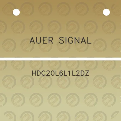 auer-signal-hdc20l6l1l2dz