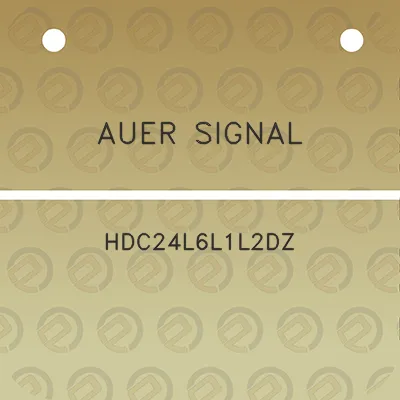 auer-signal-hdc24l6l1l2dz