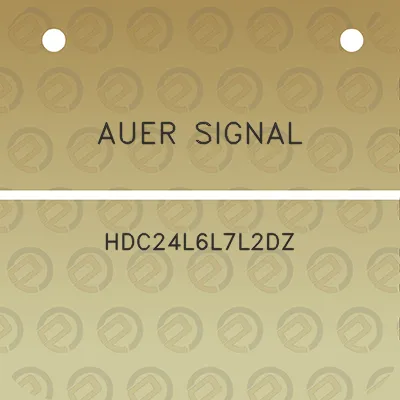 auer-signal-hdc24l6l7l2dz